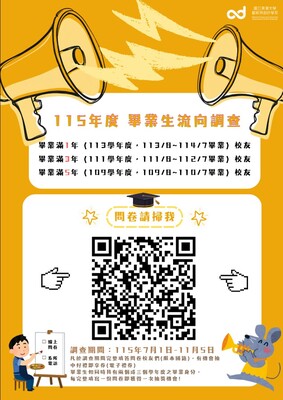 【重要通知】115年度畢業生流向調查圖片